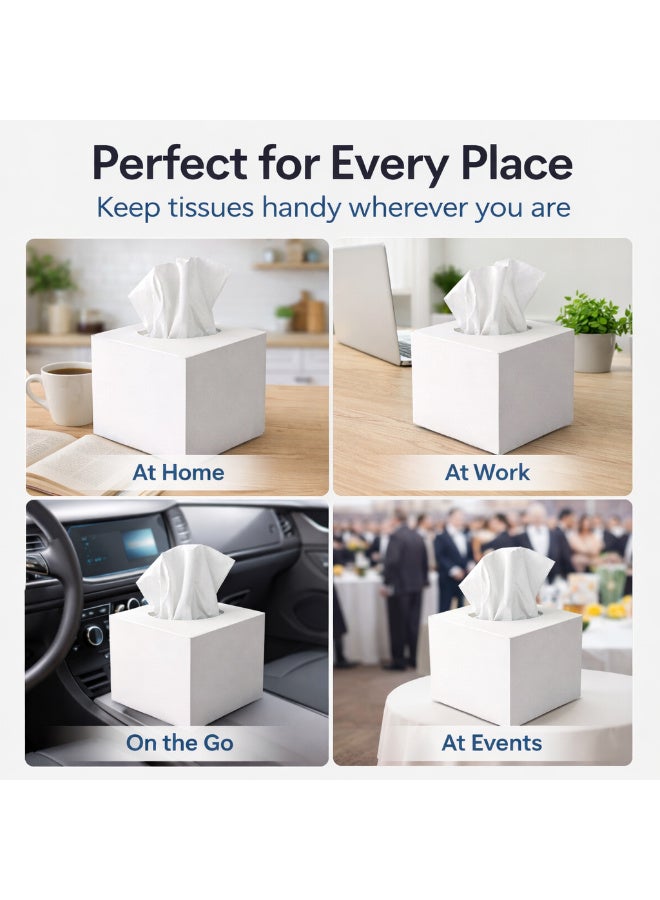 Cubic Facial Tissue, 2 Ply, 24 Packs of 100 Sheets - Image 5